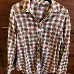 Eddie Bauer Flannel Shirt Size M